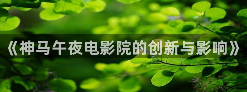 不忠星辰影院